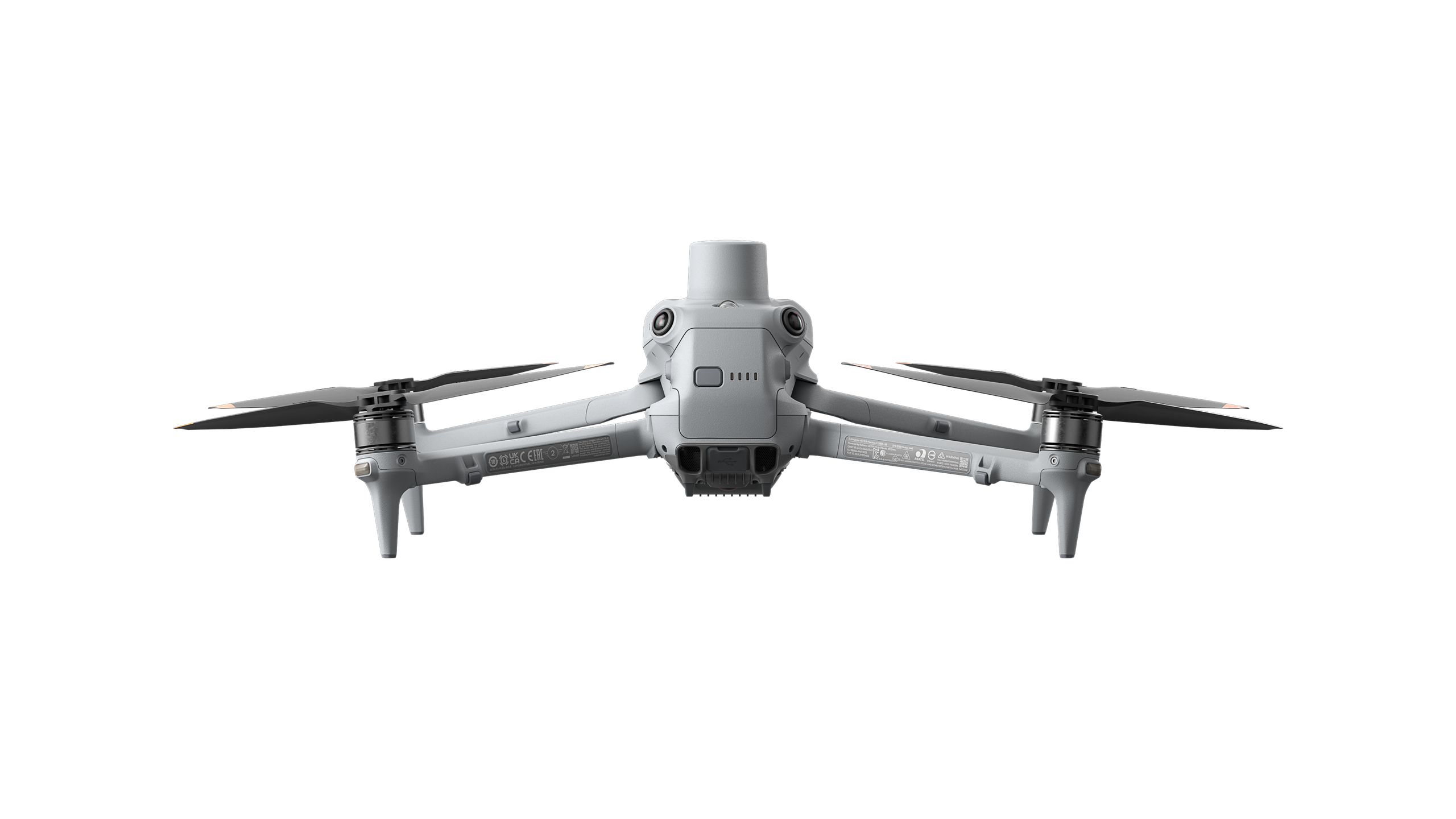 Inspection aircraft rear product view