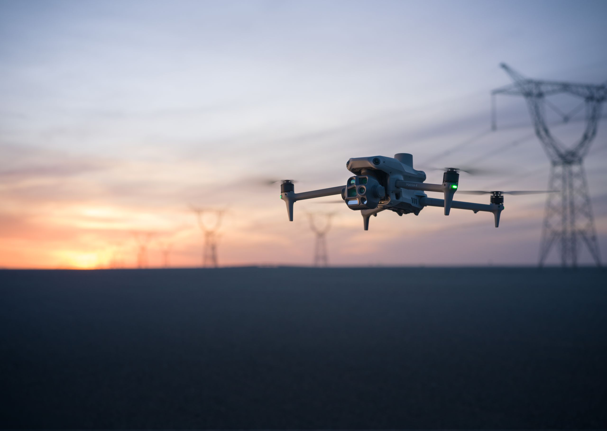 Aerial inspection over Victorian infrastructure